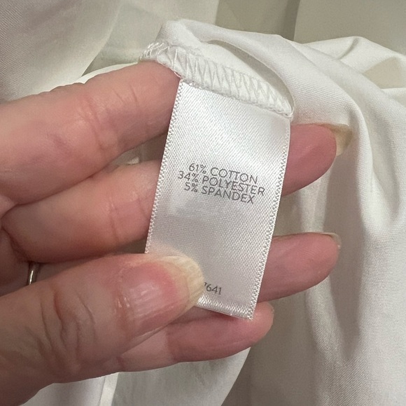 J. Jill Ivory Button-Up Blouse NWT - Picture 7 of 9